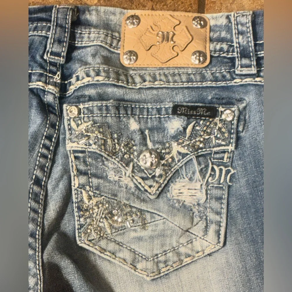 MISS ME JEANS MID-RISE EASY BOOT - Picture 6 of 6